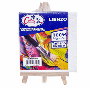 Lienzo Celina Con Caballete 10x10cm