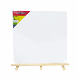 Lienzo + Caballete 30x30cm