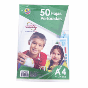 Hojas perforadas Escribe 4L A4