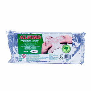 Pasta Para Modelar 500grs Blanca Alpino