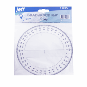 Graduador Jeff 360° - 15cm
